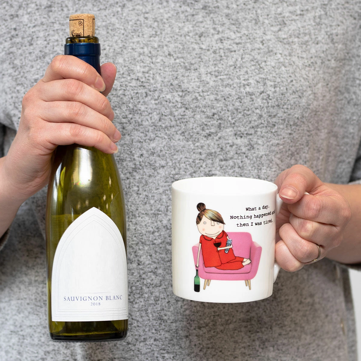 Rosie Made A Thing 'What A Day' Funny Ceramic Mug - Perfect Gift for Tea & Coffee Lovers 7 Rosie Made A Thing 'What A Day' Funny Ceramic Mug - Perfect Gift for Tea & Coffee Lovers - Image 5