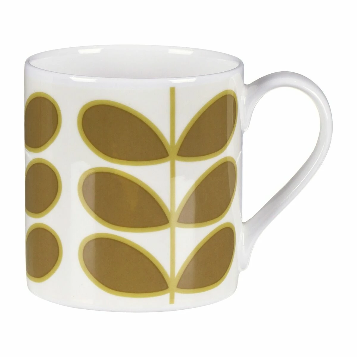 Orla Kiely Linear Stem Olive Large Mug β Stylish & Durable Ceramic Mug 3 Orla Kiely Linear Stem Olive Large Mug β Stylish & Durable Ceramic Mug