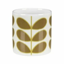 Orla Kiely Linear Stem Olive Large Mug β Stylish & Durable Ceramic Mug 6 Orla Kiely Linear Stem Olive Large Mug β Stylish & Durable Ceramic Mug -Campus Gifts Sales mclaggan smith orla kiely msqok169 linear stem olive large mug 02