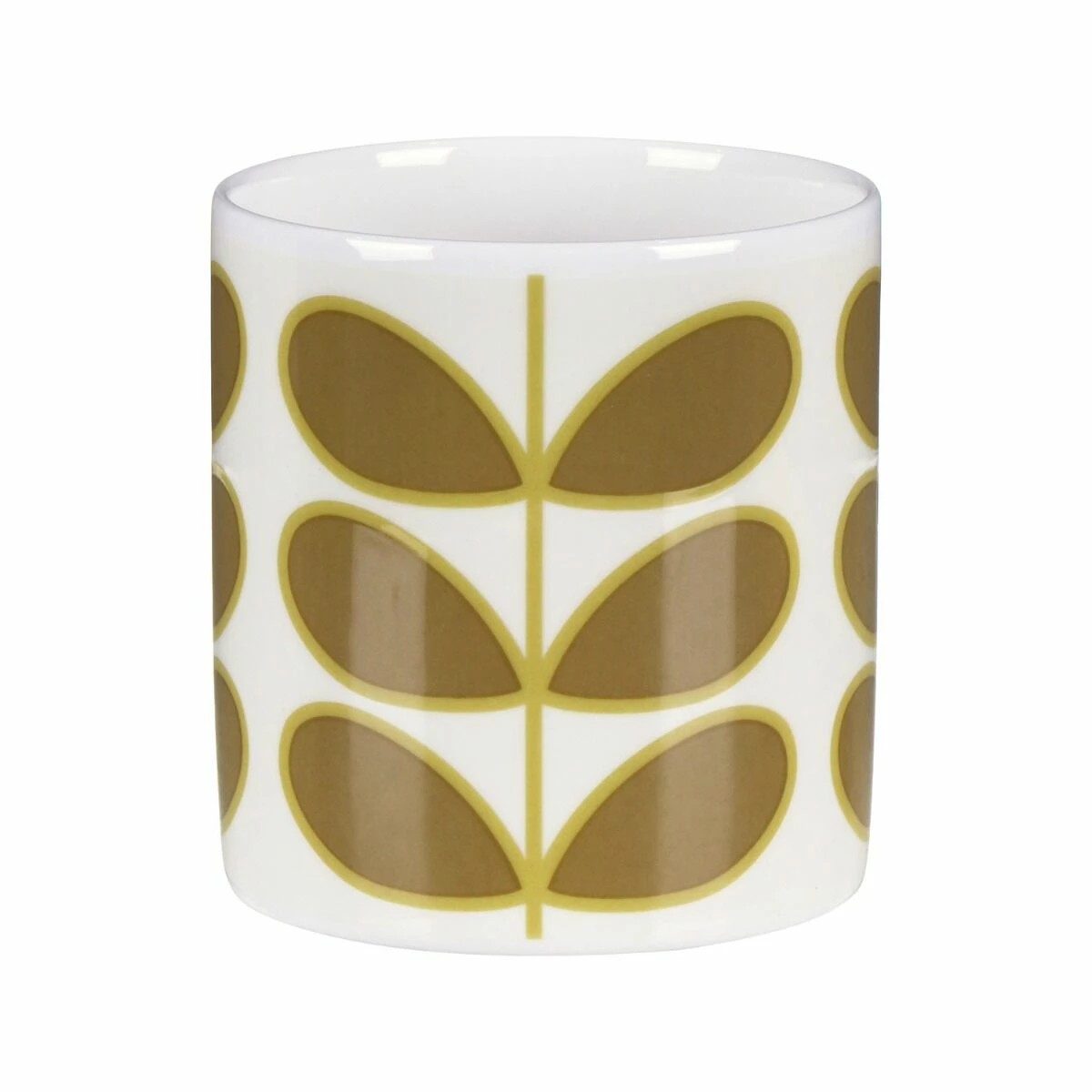 Orla Kiely Linear Stem Olive Large Mug β Stylish & Durable Ceramic Mug 4 Orla Kiely Linear Stem Olive Large Mug β Stylish & Durable Ceramic Mug - Image 2