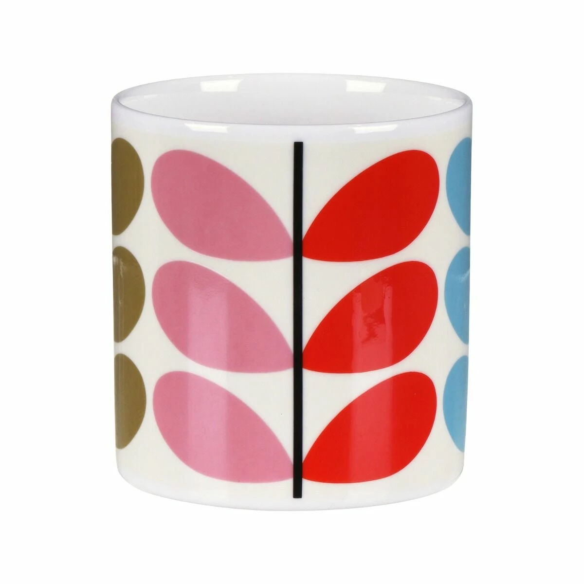 Orla Kiely Multi Solid Stem Large Mug - Stylish & Durable Ceramic Mug 4 Orla Kiely Multi Solid Stem Large Mug - Stylish & Durable Ceramic Mug - Image 2