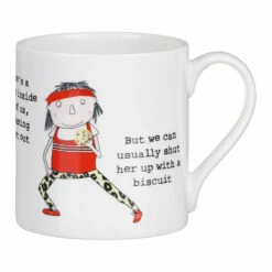 Rosie Made A Thing ‘Runner Inside’ Mug - Unique Design Coffee Mug