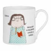 Rosie Made A Thing 'Lists' Mug - Stylish & Functional Ceramic Mug -Campus Gifts Sales mclaggan smith rosie made a thing qrh33 lists mug 1