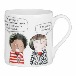 Rosie Made A Thing ‘Sh*t Faced’ Mug - Unique & Funny Ceramic Mug