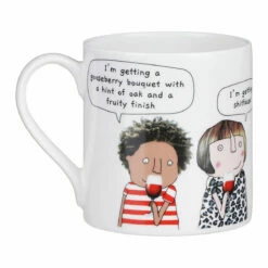 Rosie Made A Thing ‘Sh*t Faced’ Mug - Unique & Funny Ceramic Mug -Campus Gifts Sales mclaggan smith rosie made a thing qrh54 shitfaced mug 3