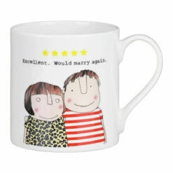 Rosie Made A Thing 'Would Marry Again' Mug - Funny Ceramic Coffee Mug