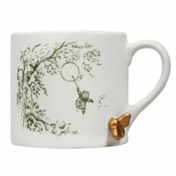 Winnie The Pooh Nordic Mug With Gold Bee - New In Collection