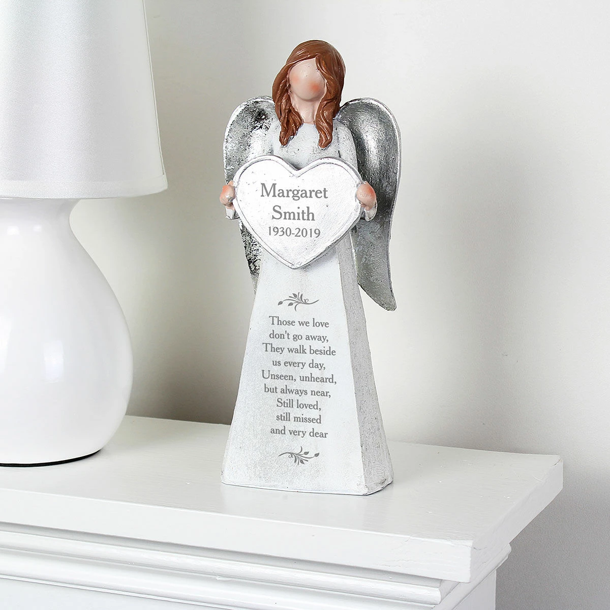 Personalised Memorial Angel Ornament - Custom Keepsake for Loved Ones 6 Personalised Memorial Angel Ornament - Custom Keepsake for Loved Ones - Image 4