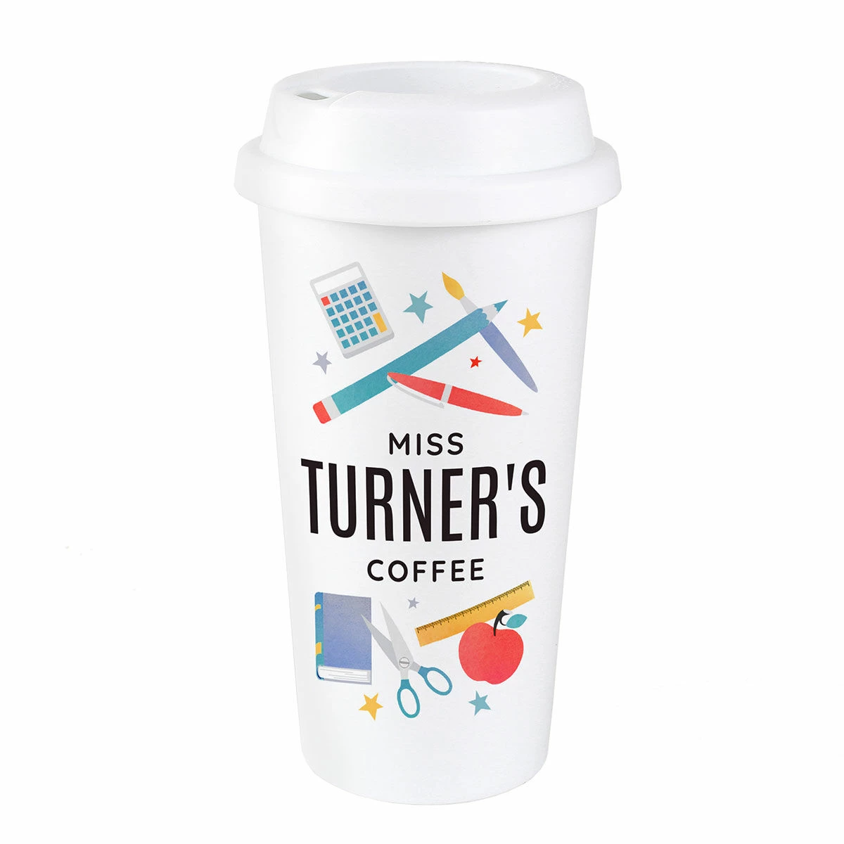 Personalised Teachers Insulated Eco Travel Cup - Customisable Travel Mug 4 Personalised Teachers Insulated Eco Travel Cup - Customisable Travel Mug - Image 2