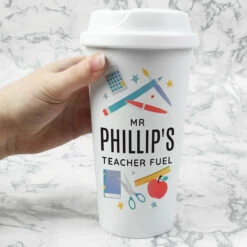 Personalised Teachers Insulated Eco Travel Cup - Customisable Travel Mug 10 Personalised Teachers Insulated Eco Travel Cup - Customisable Travel Mug -Campus Gifts Sales p0813b09 personalised teachers insulated eco travel cup 3