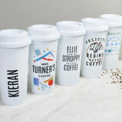 Personalised Teachers Insulated Eco Travel Cup - Customisable Travel Mug 13 Personalised Teachers Insulated Eco Travel Cup - Customisable Travel Mug -Campus Gifts Sales p0813b09 personalised teachers insulated eco travel cup 6