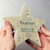 Personalised 'My Star Teacher' Rustic Wooden Star Decoration | Unique Teacher Gift -Campus Gifts Sales p1011f71 2