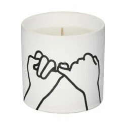 Paddywax Impressions 163g ‘Pinky Promise’ Wild Fig & Cedar Soy Candle | Eco-Friendly & Long-Lasting