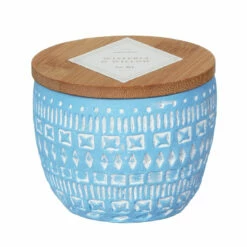 Paddywax Sonora 85g Wisteria & Willow Concrete Soy Candle - Eco-Friendly Home Fragrance