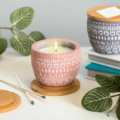 Paddywax Sonora 85g Pepper & Pomelo Concrete Soy Candle | Premium Scented Candle -Campus Gifts Sales paddywax sn0303eu sonora candle lifestyle