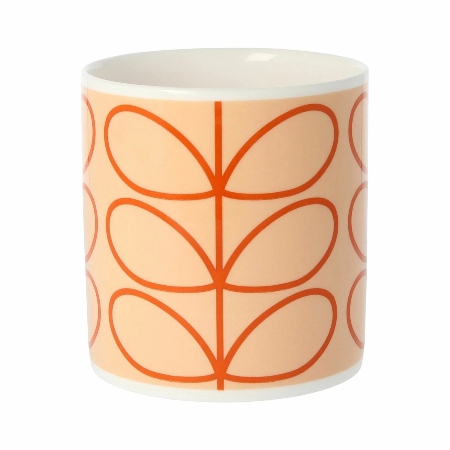 Orla Kiely Linear Stem Tomato Large Mug - Stylish Ceramic Coffee Cup 4 Orla Kiely Linear Stem Tomato Large Mug - Stylish Ceramic Coffee Cup - Image 2