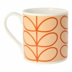Orla Kiely Linear Stem Tomato Large Mug - Stylish Ceramic Coffee Cup 7 Orla Kiely Linear Stem Tomato Large Mug - Stylish Ceramic Coffee Cup -Campus Gifts Sales qok133c