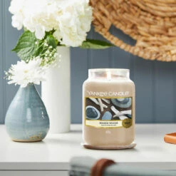 Yankee Candle Seaside Woods Large Jar Candle | Long-Lasting Fragrance | Premium Quality -Campus Gifts Sales seaside wood large jar