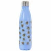 Eco Chic Blue Bumblebees 500ml Thermal Drinks Bottle - Insulated Stainless Steel Water Flask -Campus Gifts Sales t02bu eco chic thermal bottle 1