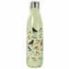 Eco Chic Green Wild Birds 500ml Thermal Drinks Bottle - Insulated Water Bottle for Hot & Cold Beverages