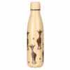 Eco Chic Beige Giraffe 500ml Thermal Drinks Bottle - New In -Campus Gifts Sales t37 eco chic beige giraffe 500ml thermal drinks bottle 01