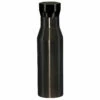 Ted Baker BOTMAN Shiny Black Water Bottle - Stylish & Durable Hydration Flask -Campus Gifts Sales ted baker 259724 black botman shiny black water bottle 2