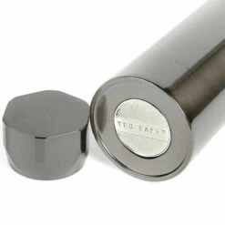 Ted Baker BOTMAN Shiny Silver Water Bottle - Premium Insulated Flask for Everyday Use -Campus Gifts Sales ted baker 259724 silver botman shiny silver water bottle 3