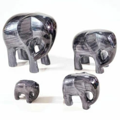 Tilnar Art Aluminark Brushed Black Large Elephant - New In 7 Tilnar Art Aluminark Brushed Black Large Elephant - New In -Campus Gifts Sales tilnar art aluminark brushed black elephant group