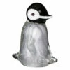 Widdop & Co Objets D’Art Penguin Glass Figurine - Elegant Ornament & Trinket -Campus Gifts Sales widdop co 60275 objets d art penguin chick glass figurine 1