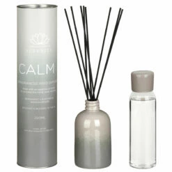 Widdop & Co Serenity Bergamot & Lavender 220ml Ceramic Diffuser | Premium Home Fragrance -Campus Gifts Sales widdop sp3186 serenity calm ceramic 220ml diffuser bergamot and lavendar 5