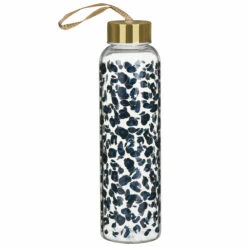 Widdop & Co Frida Leopard Print 420ml Glass Water Bottle - New In 5 Widdop & Co Frida Leopard Print 420ml Glass Water Bottle - New In -Campus Gifts Sales widdop sp3266 frida leopard print 420ml glass water bottle 2