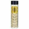 Orla Kiely Daisy Stem Glass Water Bottle - Stylish & Eco-Friendly Hydration 2 Orla Kiely Daisy Stem Glass Water Bottle - Stylish & Eco-Friendly Hydration -Campus Gifts Sales wild wolf ok603 orla kiely glass water bottlefive dollar shake 01 1