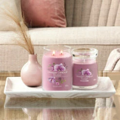 Yankee Candle Wild Orchid Signature Large Jar Candle - Exotic Floral Fragrance -Campus Gifts Sales wild orchids signature collection lifestyle 2