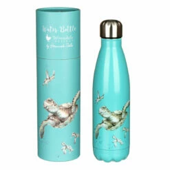 Wrendale 'Swimming School' Turtle 500ml Water Bottle | Eco-Friendly & Leak-Proof Design
