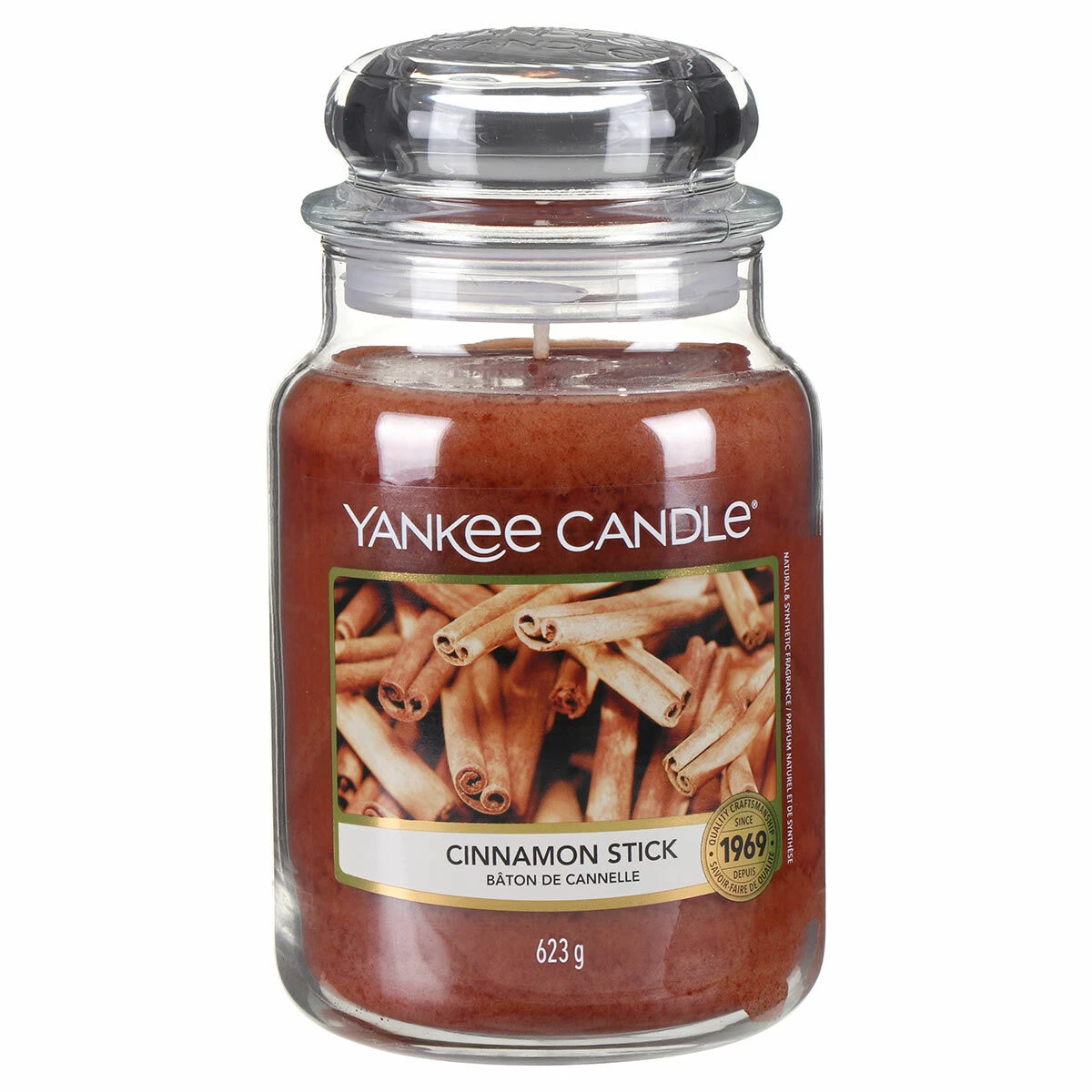 Yankee Candle Cinnamon Stick Large Jar Candle - Warm & Spicy Aroma, Long-Lasting Fragrance 3 Yankee Candle Cinnamon Stick Large Jar Candle - Warm & Spicy Aroma, Long-Lasting Fragrance
