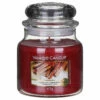 Yankee Candle Sparkling Cinnamon Medium Jar Candle | Long-Lasting Fragrance | Perfect for Home Decor -Campus Gifts Sales yankee candle 1100953e sparkling cinnamon medium jar candle