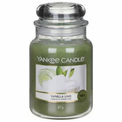 Yankee Candle Vanilla Lime Large Jar Candle - Long-Lasting Fragrance for Home & Gifts
