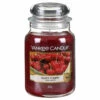Yankee Candle Black Cherry Large Jar Candle - Long-Lasting, Rich Fragrance -Campus Gifts Sales yankee candle 1129749 black cherry large jar candle