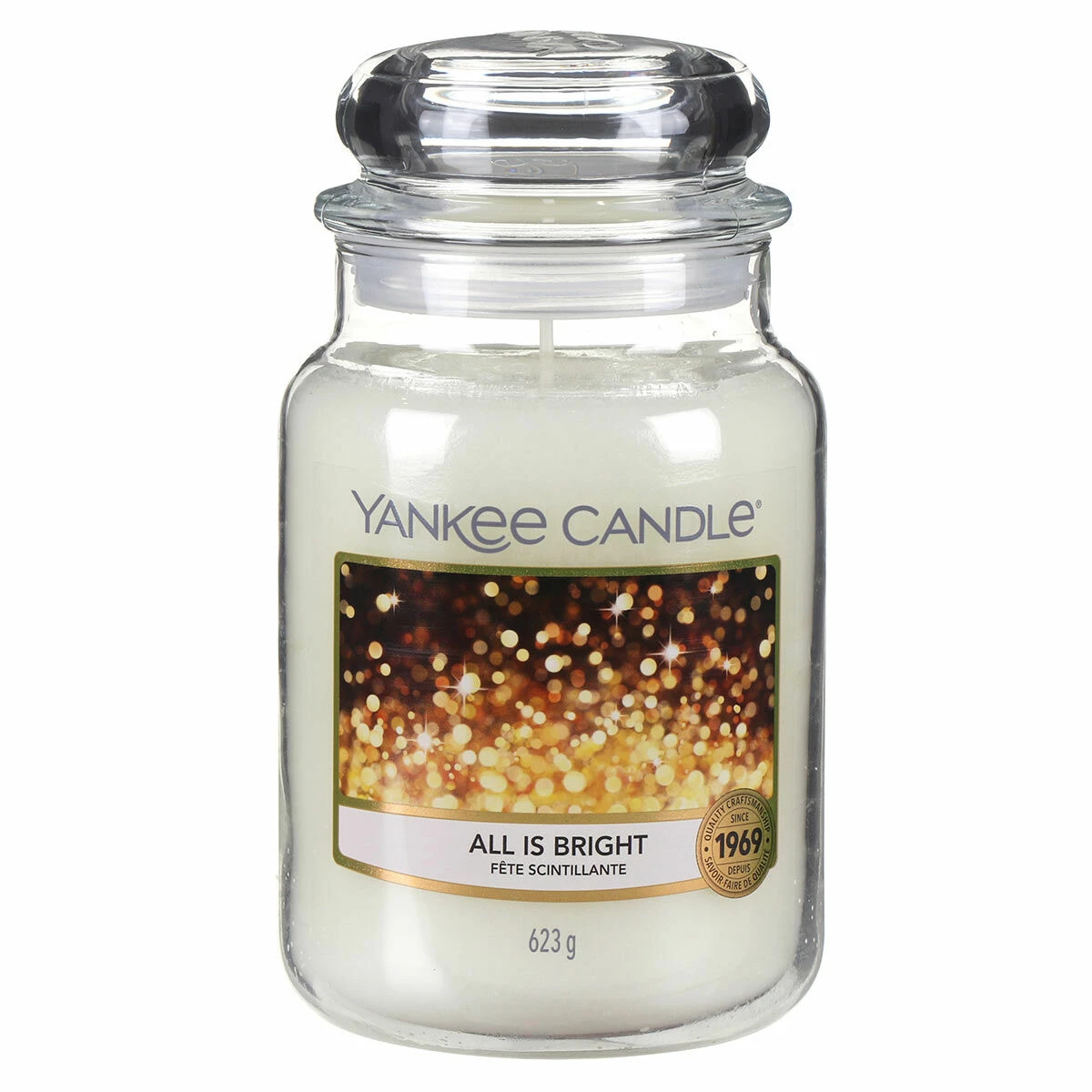 Yankee Candle All Is Bright Large Jar Candle - Long-Lasting Holiday Fragrance 3 Yankee Candle All Is Bright Large Jar Candle - Long-Lasting Holiday Fragrance