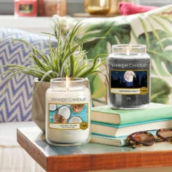 Yankee Candle Midsummer's Night Large Jar Candle - Long-Lasting Fragrance, Premium Quality -Campus Gifts Sales yankee candle 1577807e large jar coconut splash lifestyle