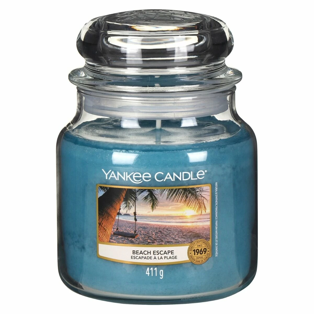 Yankee Candle Beach Escape Medium Jar Candle - Long-Lasting Fragrance for Home 3 Yankee Candle Beach Escape Medium Jar Candle - Long-Lasting Fragrance for Home