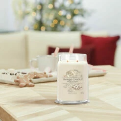 Yankee Candle Warm Cashmere Signature Large Jar Candle - Luxurious Home Fragrance -Campus Gifts Sales yankee candle 1701379e warm cashmere signature large jar candle lifestyle 1