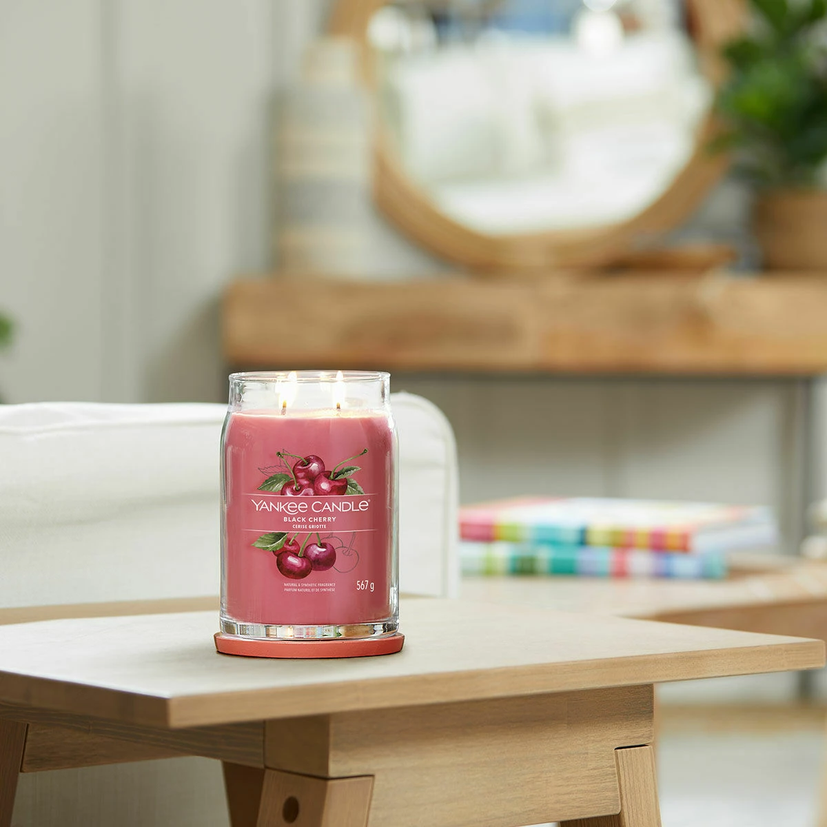 Yankee Candle Black Cherry Signature Large Jar Candle - Long-Lasting Fragrance, Premium Quality 7 Yankee Candle Black Cherry Signature Large Jar Candle - Long-Lasting Fragrance, Premium Quality - Image 5