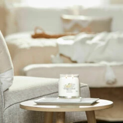 Yankee Candle Wedding Day Signature Medium Jar Candle - Long-Lasting Fragrance for Home Decor -Campus Gifts Sales yankee candle 1701389e wedding day signature medium jar candle lifestyle 1