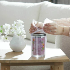 Yankee Candle Hand Tied Blooms Signature Large Tumbler Candle - Long-Lasting Fragrance, 623g -Campus Gifts Sales yankee candle 1734809e hand tied blooms signature large tumbler candle lifestyle 1