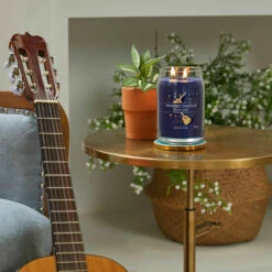 Yankee Candle Twilight Tunes Signature Large Jar Candle - Long-Lasting Fragrance for Home Ambiance -Campus Gifts Sales yankee candle 1734812e twilight tunes signature large jar candle lifestyle 1