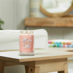 Yankee Candle Watercolour Skies Signature Large Jar Candle | Long-Lasting Fragrance | Home Décor -Campus Gifts Sales yankee candle 1734816e watercolour skies signature large jar candle lifestyle 1