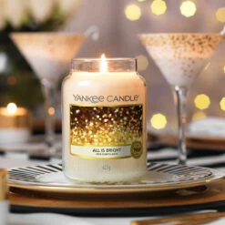 Yankee Candle All Is Bright Large Jar Candle - Long-Lasting Holiday Fragrance 6 Yankee Candle All Is Bright Large Jar Candle - Long-Lasting Holiday Fragrance -Campus Gifts Sales yankee candle all is bright large jar 1513533e lifestyle