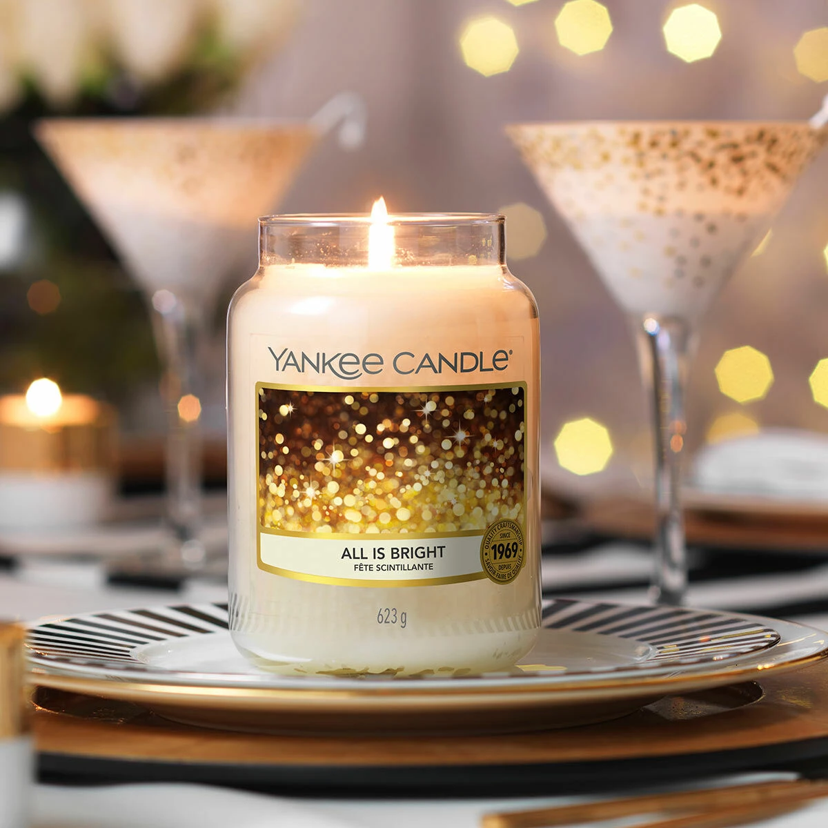 Yankee Candle All Is Bright Large Jar Candle - Long-Lasting Holiday Fragrance 4 Yankee Candle All Is Bright Large Jar Candle - Long-Lasting Holiday Fragrance - Image 2