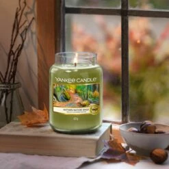 Yankee Candle Autumn Nature Walk Large Jar Candle - Long-Lasting Fragrance for Cosy Autumn Ambience -Campus Gifts Sales yankee candle autumn nature walk large jar candle ls